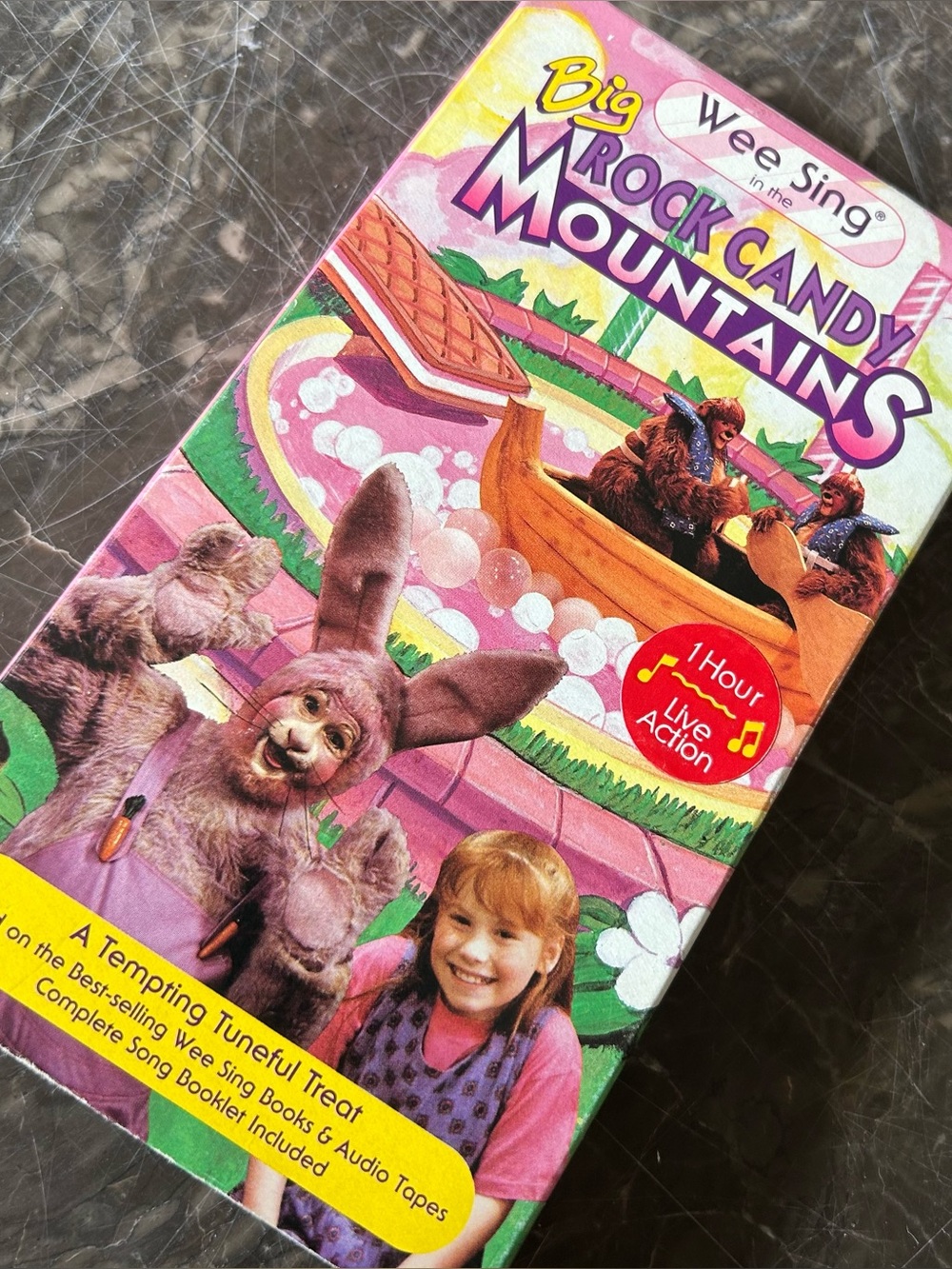 Wee Sing Big Rock Candy Mountains VHS Tape 1991 Live Action Kids